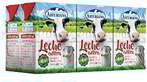 LECHE ENTERA ASTURIANA - Líquido - BRIK 200 ML PACK DE 6 * 4 (24 BRIKS) - Botella