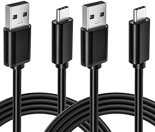 Cable de carga USB para controlador PS5 Nintendo Switch, paquete de 2 1 m, cable de carga USB C tipo C compatible con Xbox Series X/Series S Sony PS5 Dual Sense, Nintendo Swith y Switch Lite