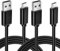 USB Charging Cable Compatible with PS5 Controller 2 Pack 1M, USB C Type C Charger Cord Compatible with Xbox Series X/Series S Sony PS5 Dual Sense Controllers, Nintendo Swith and Switch Lite
