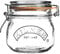 Kilner Round Clip Top Jar 0.5 Litre (500 ml) Airtight Glass Storage Jar for Preserving Jams Chutneys Dry Foods Reusable