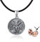JFASHOP Elefant Medaillon Kette Damen Sterling Silber 925 Anhänger Elefant Tier Schmuck Halskette Geschenke für Mutter Frau Mädchen Kinder