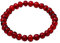 Amber by Mazukna - Armband für Damen und Herren, 17 cm langes Stretch-Perlenarmband aus Edelsteinen mit Bernstein-Nugget-Perlen