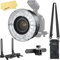 Godox R200 Macro Ring Flash Head for Godox AD200 Pro, AD200 Pocket Flash,5800±200K 200Ws High Power for Outdoor Portrait Shooting Wedding Shooting,Fashion Photography,Jewelry Photography,Ect