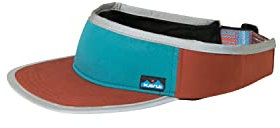 KAVU Foreshore Long Brimmed Hand Visor - Niagara Sunset