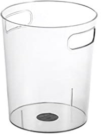 Cubos De Hielo Transparentes, Cubo De Hielo De Plástico Reutilizable Para Fiestas, Enfriador Pequeño De Champán, Enfriador De Botellas De Vino, Botella De Cerveza, Enfriador De Bebidas(M)