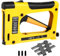 Hand Picture Frame Tool with Aluminum Alloy Practical Point Driver Lightweight Point Gun Tacker for Securing Back Pieces of Picture Frames(Style 2)
