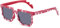 MULAIDI Sonnenbrille Y2k Uv400 Sonnenbrille Lustige Sonnenbrille Quadratische Sonnenbrille Shade Thug Life Sonnenbrille Pixel Gangster Lustige Sonnenbrille