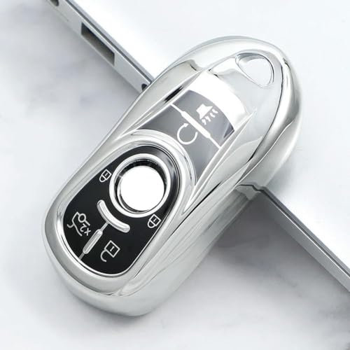 ONNAT TPU-Abdeckungsschale, Fernbedienung für Auto-Schlüsselanhänger, Autoschlüssel-Hülle, für OPEL Astra für Buick Encore Envision New Lacrosse Ringe