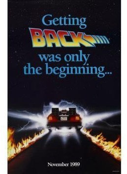 Filmposter Zurück in die Zukunft II, 28 x 43 cm, #a1613