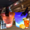 2PCS Seaux à Glace LED, 5L Seau a Champagne Coloré avec Changement de Couleur RVB Automatique, Refroidisseur de Bouteille de Jardin à Piles, Seau à Glace étanche pour Fête, Maison, Bar, Club