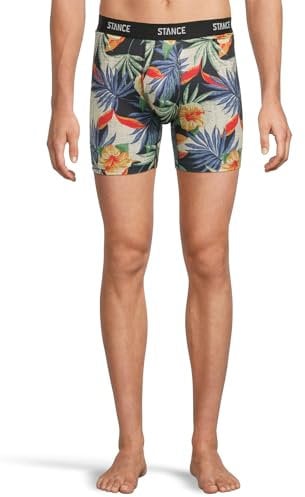 Stance Tiki Tides Boxer Brief - Polyblend - Mid Support (Multi, XL)