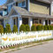 LOHAME Willkommen Zuhause Banner 300 x 50cm Größe Banner zur Geburt Baby Grün Eukalyptus Storch Geburt Partysbanner Babyparty Hintergrund Deko Welcome Home Dekoration für Junge Mädchen Kleinkinder