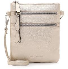 Emily & Noah Umhängetasche E&N Emma 60392 Damen Handtaschen Uni darkgold 231