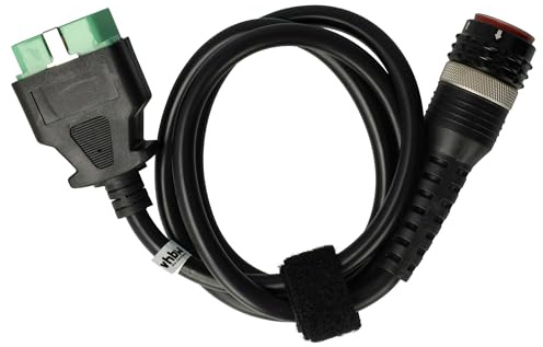 vhbw OBD Adapter 26Pin Stecker auf OBD2 16Pin Stecker kompatibel mit Volvo Vocom 1 88890300-120 cm