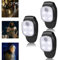 GOMETY 3 Stück LED Clip Lampe Outdoor, LED Stirnlampe mit 3 Lichtmodi USB Wiederaufladbar Nacht LED Lauflichter Klein Taschenlampe Sicherheitslicht für Wandern Camping Laufen Jogger Rucksack (3)
