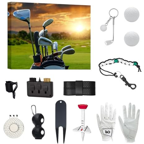 Golf Advent Calendar 2024, Advent Calendar for Golfers, 12 Unique Christmas Golf Sets, Mens Advent Calendar 2024, Portable Golf Tools Countdown Calendar, For Golf Enthusiasts, Beginners