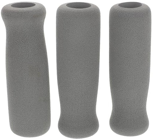 Rutschfeste Krückenüberzüge als Schwammgriff, 3 Stück-pack für Gehhilfen