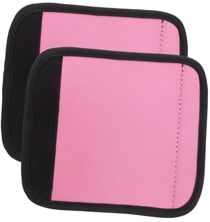 Abaodam Einstange Anti-Rutsch-Griffabdeckung Abdeckung des Klimmzuggriffs Stangenpolsterung für Hüftstöße Kniebeugen-Pad, Langhantel-Pad Squat-Bar-Pad Hantelmatte Neopren Rosa