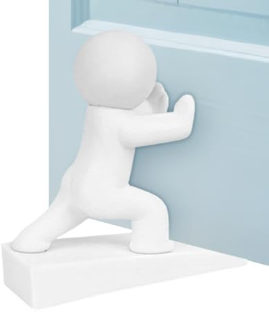 Mppchhn Door Wedge Stopper | Funny Door Stop,Funny Figure Wedge for Home, Apartment, Garage, Workplace, Hotel, Dormitory, Living Room, Bedroom