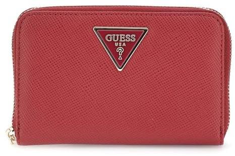 GUESS Geldbörse Laurel II SLG Medium Zip Around Wallet Garnet rot