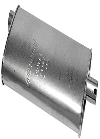 Walker Quiet-Flow SS 21337 Direct Fit Auspuffschalldämpfer 5,7 cm Einlass (ID) 5,7 cm Auslass (ID) für Jeep Wrangler
