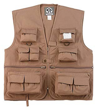 Kids Vest Uncle Milty - Khaki (Small/Tan)
