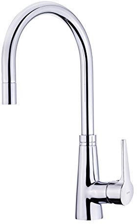 Grifo De Cocina Teka Monomando Vtk 938 Color Cromo Ref 249380200 Caño Alto Extraible