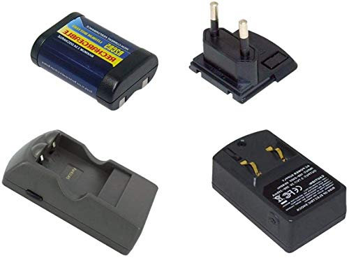 PowerSmart® 100-240AC (Input), DC 3.85V/7.3V, 350mA (Output) Ladegeräte für Sanyo 2CR5, Rayovac RL2CR5, RL2CR5-1, Sony 2CR5 (1 Ladegerät + 1 Akku)