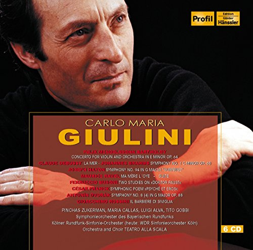 Carlo Maria Giulini Conducts Rossini, Brahms Et Al.L