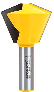 Yonico 15137 16 Sided Birdsmouth Router Bit 1/2-Inch Shank