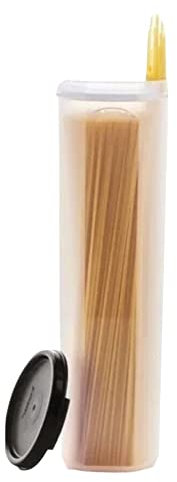 TUPPERWARE Spaghetti Dispenser Klar mit Black Seal
