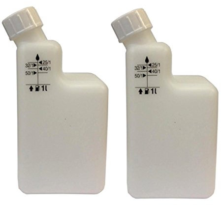 Cr RC Lot de 2 Bouteilles mélanger Carburant Huile 1 l