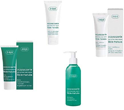 Ziaja Manuka Tree Gesichtspflege Set für unreine Haut mit Gratisprodukt