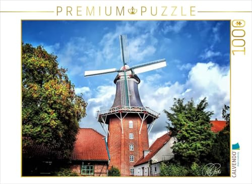 CALVENDO Puzzle Vareler Mühle, 26316 Varel | 1000 Teile Lege-Größe 64 x 48 cm Foto-Puzzle für glückliche Stunden