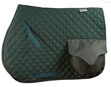Umbria Reiten Satteldecke Trekking Baumwolle Taschen Umbria Reiten, grün