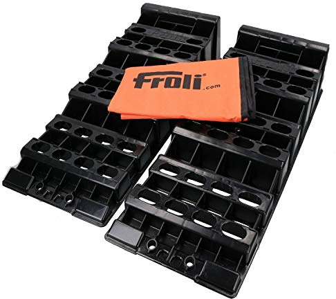 Froli Motorhome Caravan Level Ramp Set Leveller Pack of 2 Wheel Chocks 5T