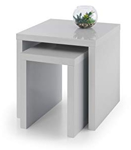 Julian Bowen Metro Schachteltische, grau