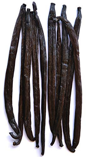 Native Vanilla - Gousses fraîches de vanille - Gourmet/haute qualité - 10 gousses 14 à 20 cm