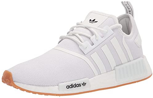 adidas Originals Herren NMD_r1 Sneaker, Weiß/Weiß/Gum, 46 EU