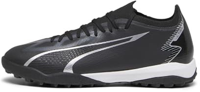 PUMA Ultra Match TT, Scarpe da Calcio Uomo, Asfalto Nero, 43 EU