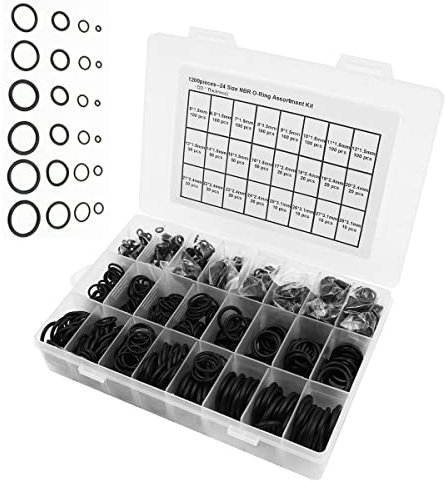 250 Pieces NUZAMAS Stainless Steel Split Pins, Cotter Pin Set Hair Pin, 6 Sizes R Clips Splint Assortment Kit with Storage Box