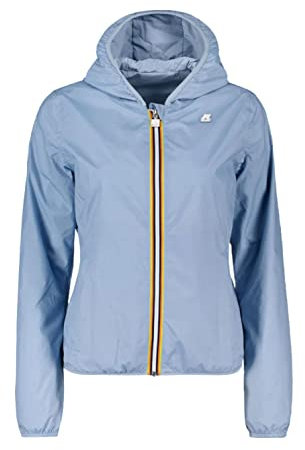 K-Way Giacca Leggera da Donna Marchio, Modello K7114JW, Realizzato in Sintetico. Blu