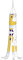 Halloween-Windsack – 100 % Polyester, schnell trocknend und leicht, 101,6 cm, Gartendekoration, hängende Flagge mit heller, gelber Ente