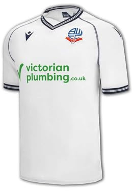 2023-2024 Bolton Wanderers Home Football Soccer T-Shirt Trikot