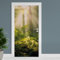 Finest Folia Türfolie 90x200 cm Türtapete Türposter Folie für Tür Wohnzimmer Kinderzimmer Küche Türaufkleber Bad Aufkleber selbstklebend TF01 (53 Waldboden)