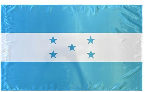 Durabol Bandera Honduras 150 x 90 cm Satén (azul turquesa)