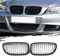 AggAuto Glänzend Schwarz Kühlergrill, Front Nieren 12-Einzelstab für BMW Serie 3, E90/E91, 2009-2011