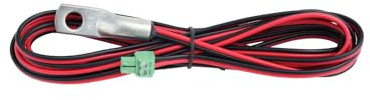 Remote temperature sensor for battery-battery chargers with a 3m cable and connector