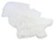Sheep Dreams Echter tibetischer mongolischer Schaffell Teppich 90x60cm
