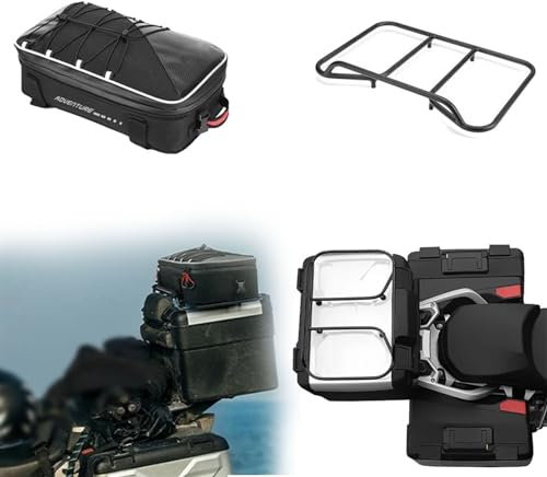 ZWXHN pour R1200GS R 1200 GS 2013-2018 2014 2015 2016 2017 Rails De Bagages pour Valises Vario Porte-Bagages Valises Vario Porte Bagages Arrière